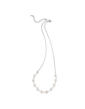 White Fresh Water Pearl Necklace 40-45cm length