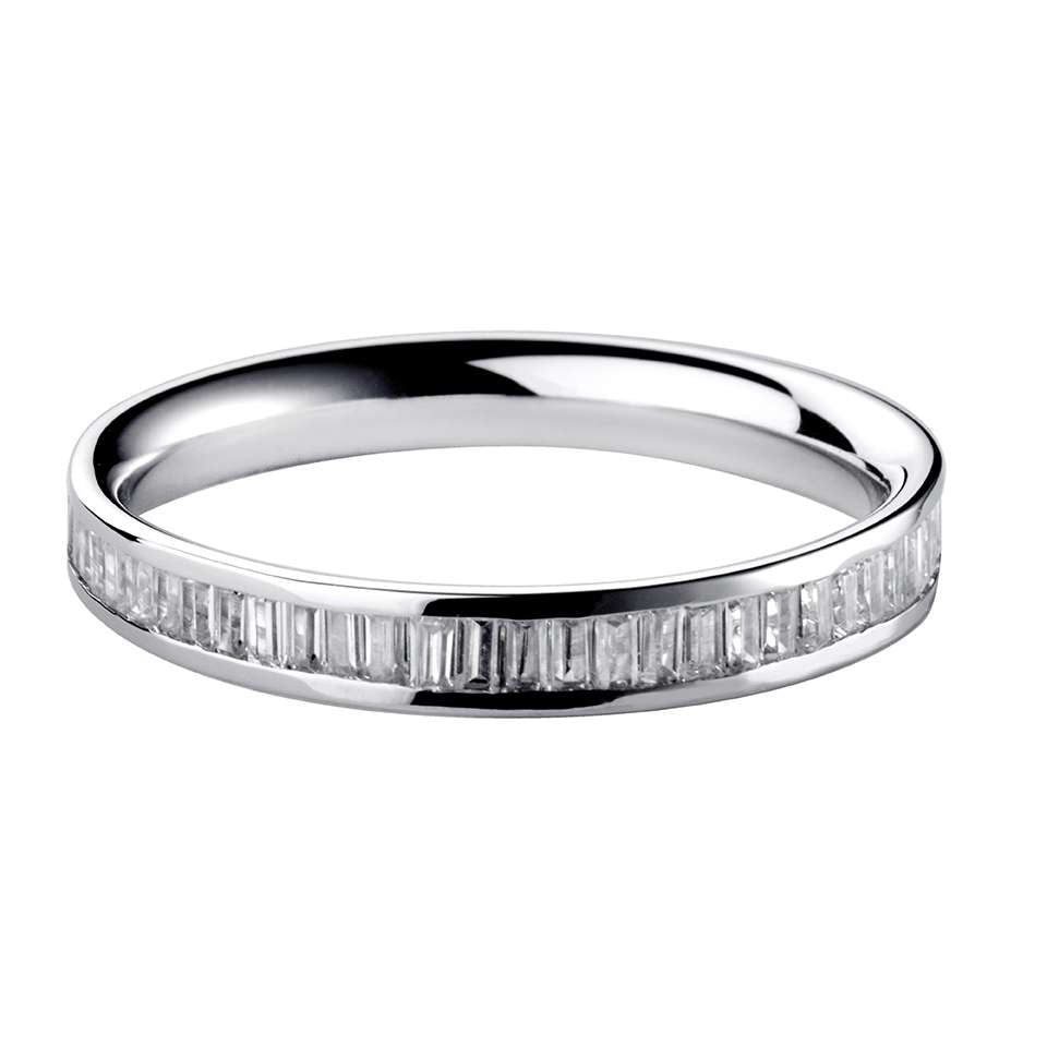 Baguette Diamond wedding ring