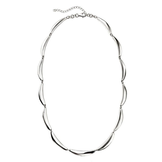 Curved Bar Link Necklace